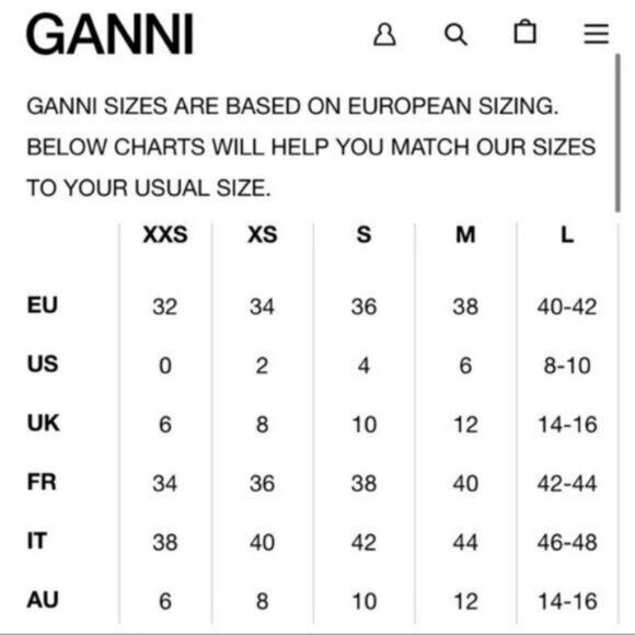 Ganni Gray Floral‎ Print Ruffle Poplin Tiered A-line Pocket Midi Sundress L - Picture 9 of 11